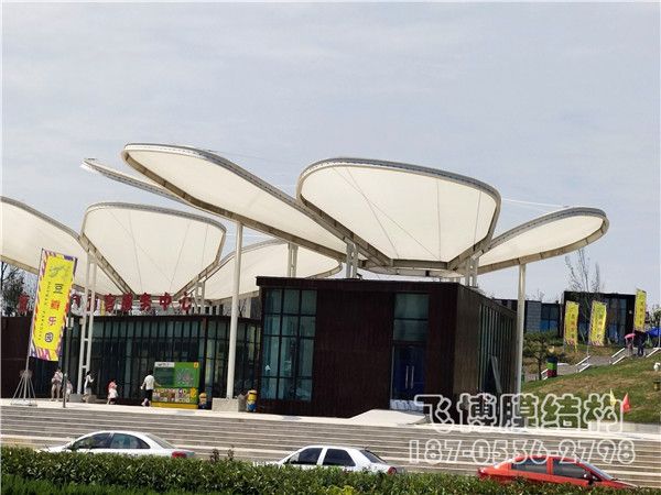 泰安市豆瓣樂(lè)園膜結(jié)構(gòu)景觀